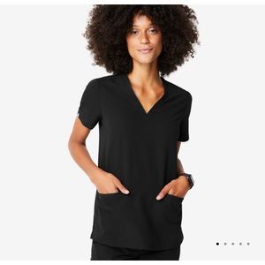 Figs Casma Women’s 3 pocket scrub top. Worn 3 times. Black. XL.